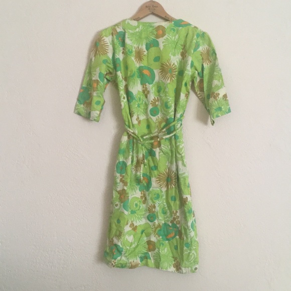 VINTAGE Patterned Dress - Picture 1 of 4